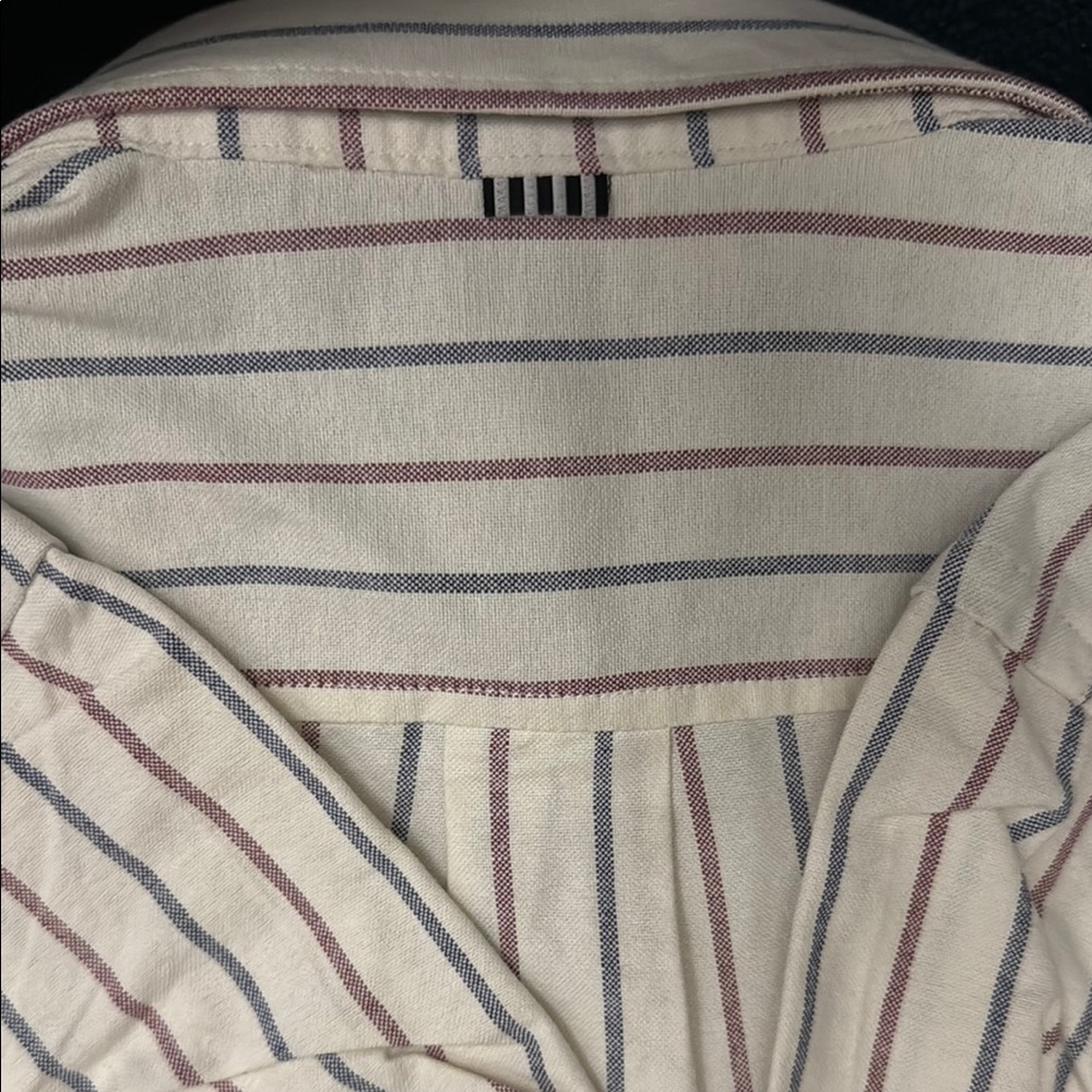 💰SALE NWT Five Four Casual Button Down Short Sleeve Shirt Men’s Medium - Picture 5 of 6